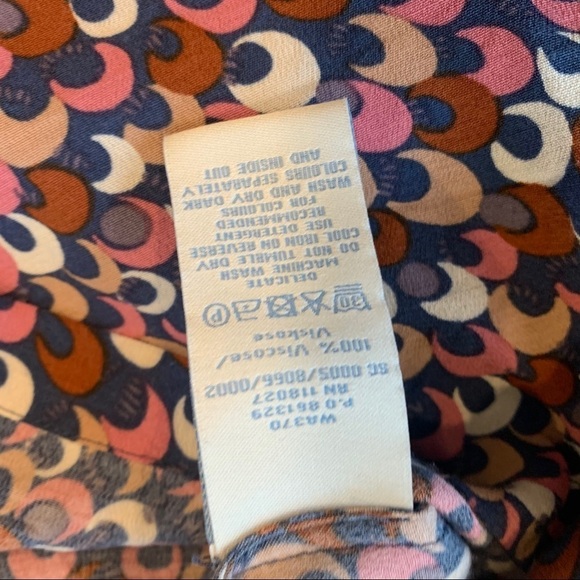 Boden Viscose Printed Blouse - Picture 9 of 10